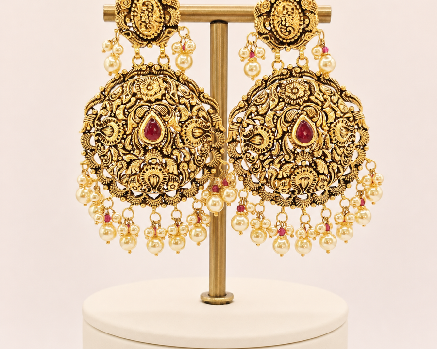 Temple Drop Earrings — Earrings collection