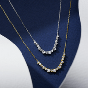 0.50ct TW Lab Grown Diamond Necklace in 9ct Yellow Gold