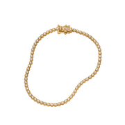 1.00ct TW Lab Grown Diamond Tennis Bracelet in 9ct Yellow Gold