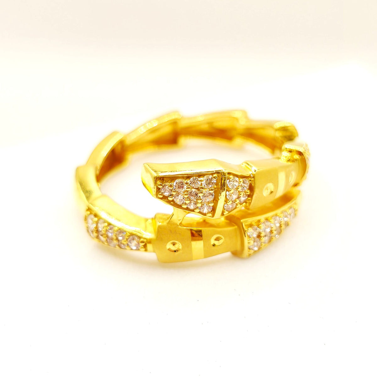 Serpenti Crossover Gold Ring