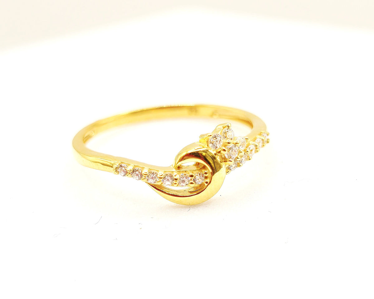Moon & Cluster Ring
