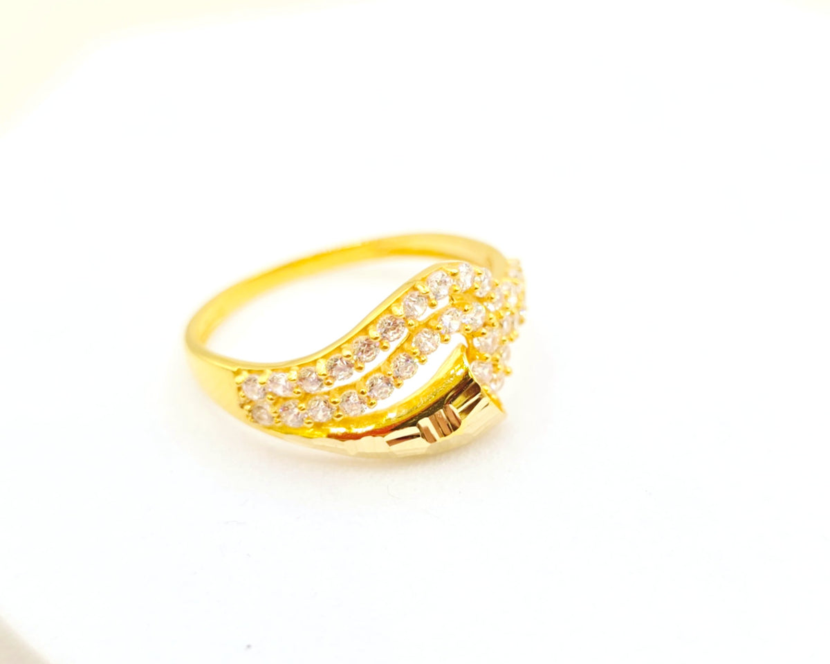 Swirl Gold Ring