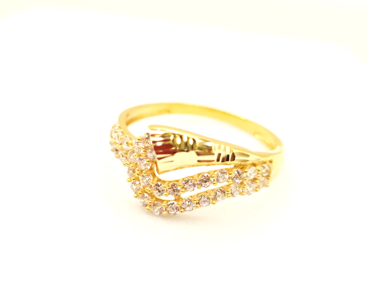 Swirl Gold Ring