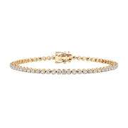 2.00ct TW Lab Grown Diamond Tennis Bracelet in 9ct Yellow Gold