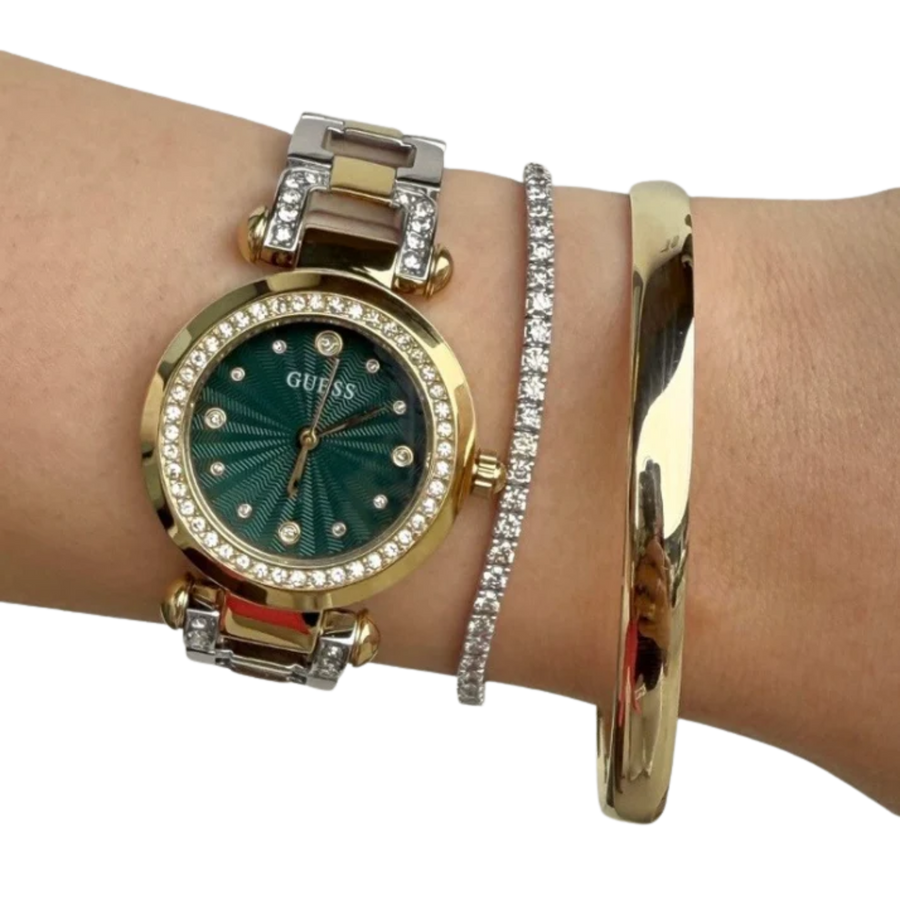 2.00ct TW Diamond Tennis Bracelet in 9ct Yellow Gold