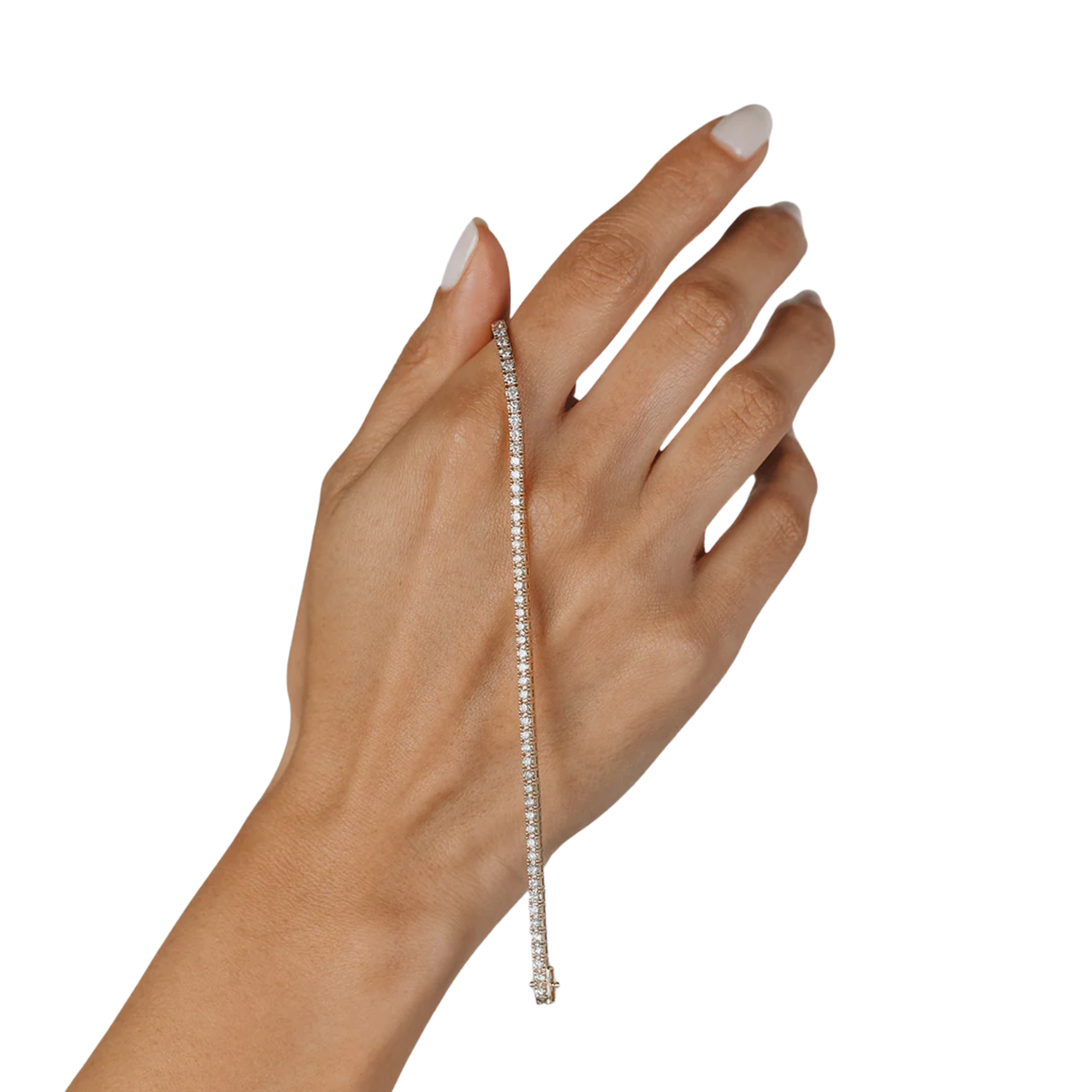 2.00ct TW Diamond Tennis Bracelet in 9ct Yellow Gold