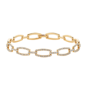 2ct TW Diamond Bracelet in 9ct Yellow Gold