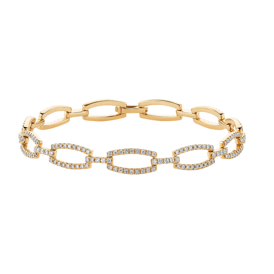 2ct TW Diamond Bracelet in 9ct Yellow Gold