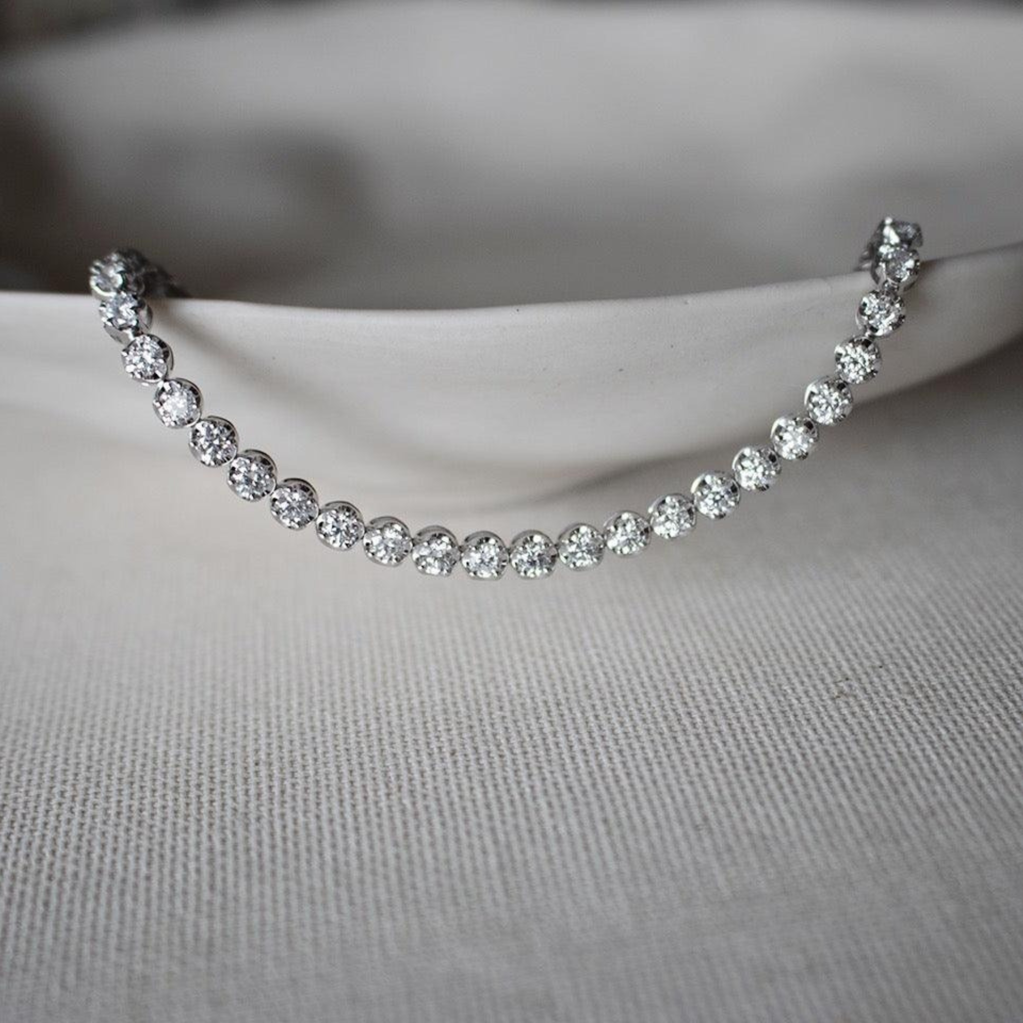 3.00ct TW Diamond Tennis Bracelet in 18ct White Gold