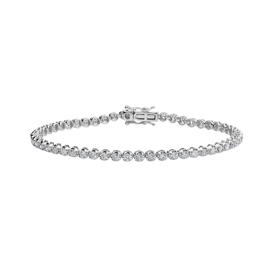 2.00ct TW Diamond Tennis Bracelet in 9ct White Gold