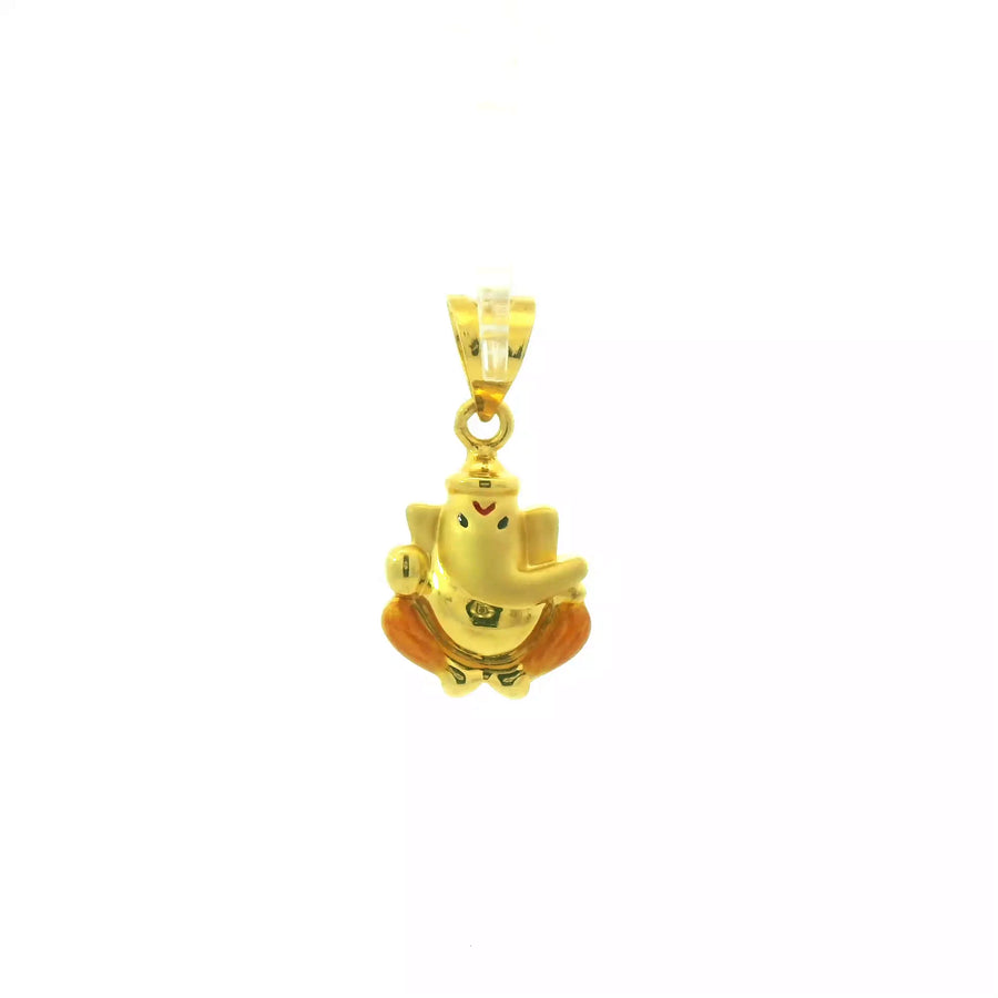 Ganesh 22Kt Gold Pendant
