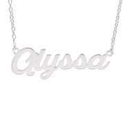 Personalised Name Necklace (Saint Elia Font)