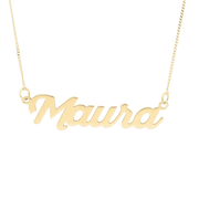 Personalised Name Necklace (Saint Elia Font)